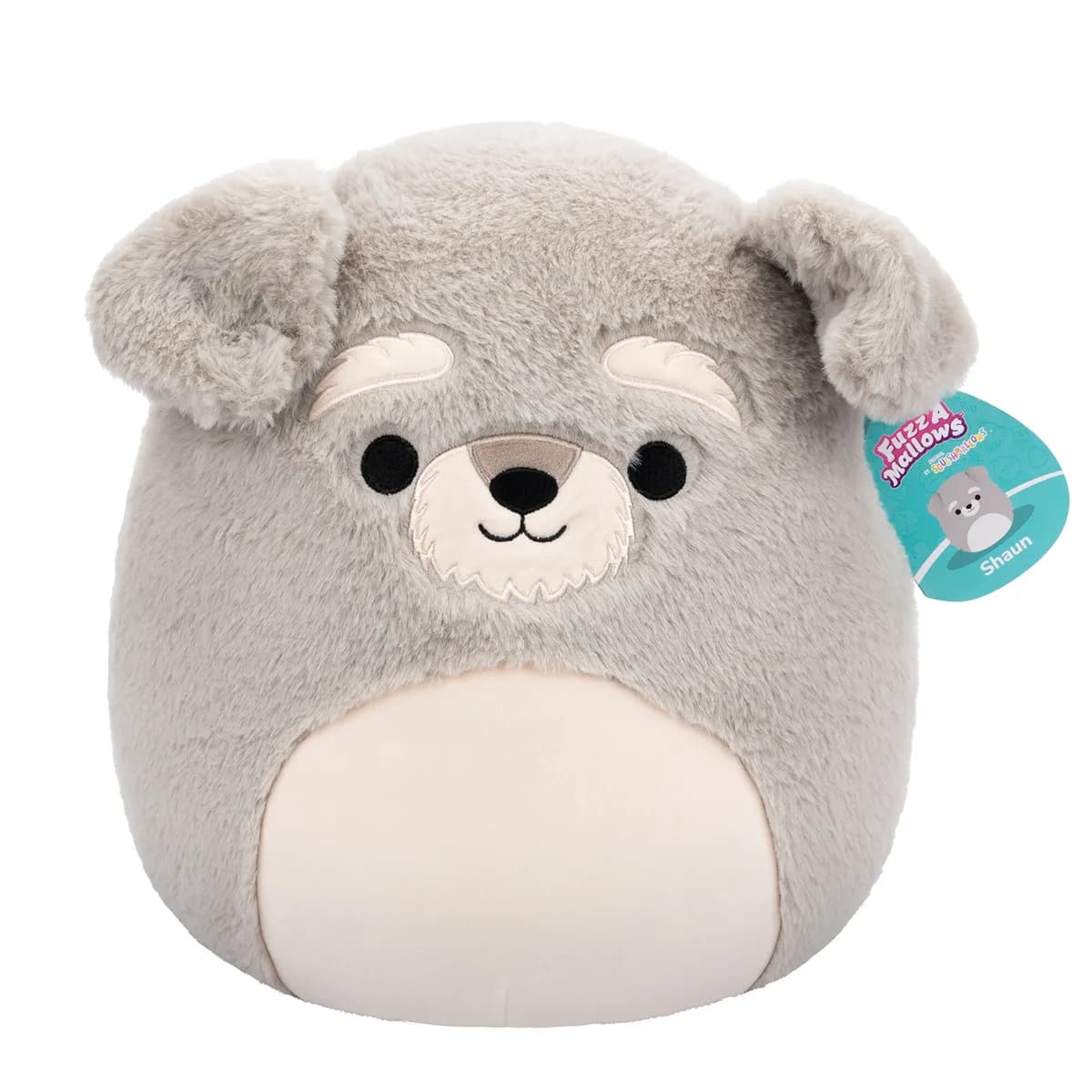 Игрушка мягкая Squishmallows Шнауцер Шон 30см SQCR06682 фото 7