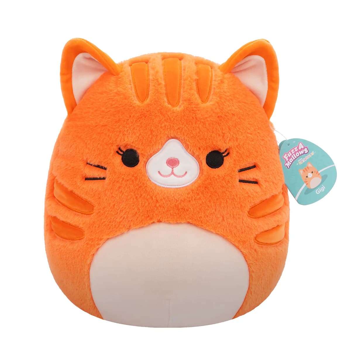 Игрушка мягкая Squishmallows Кошечка Джиджи 30см SQCR06684 фото 7 Игрушка мягкая Squishmallows Кошечка Джиджи 30см SQCR06684 фото 7