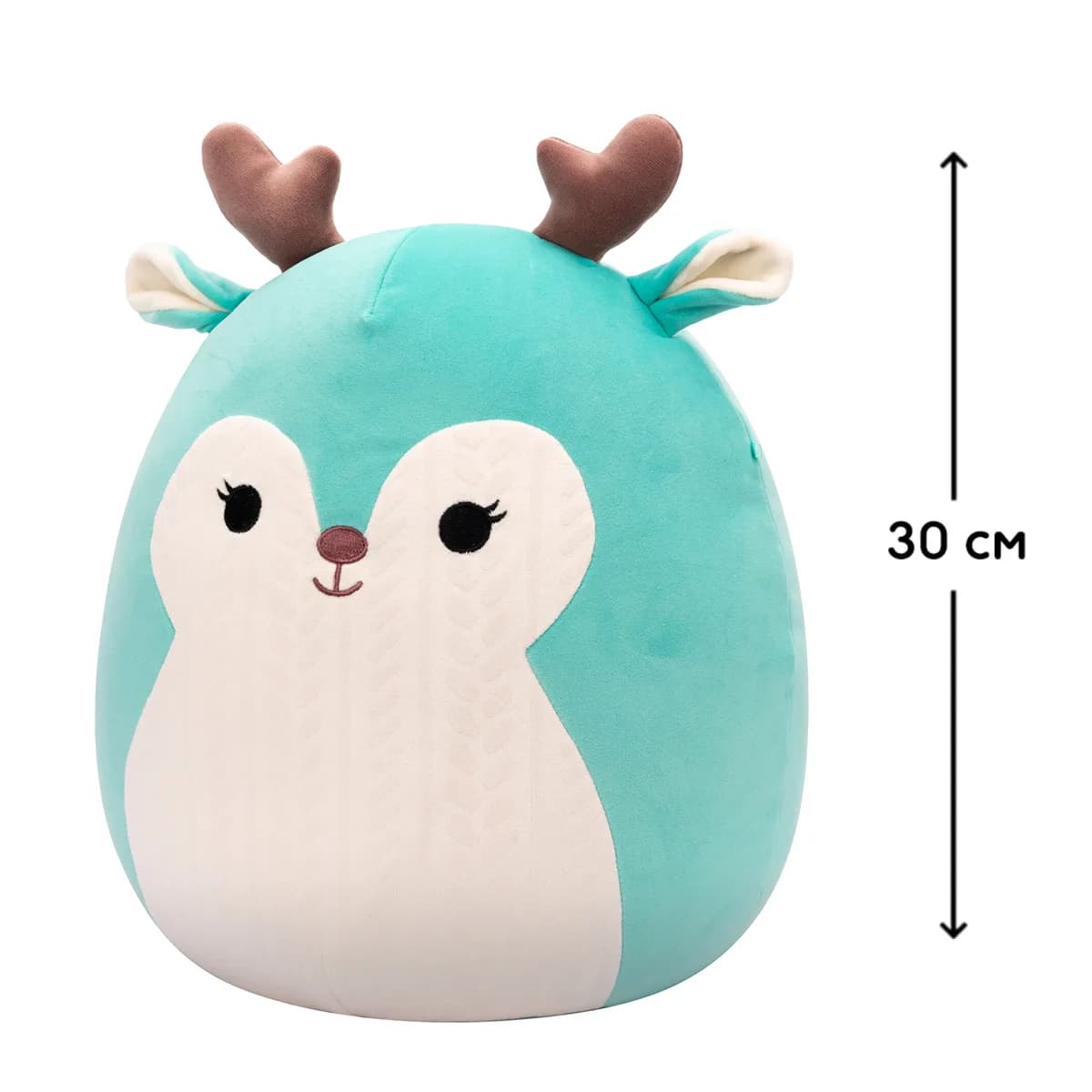 Игрушка мягкая Squishmallows Олень Лопсанг 30см SQCR06688 фото 3 Игрушка мягкая Squishmallows Олень Лопсанг 30см SQCR06688 фото 3