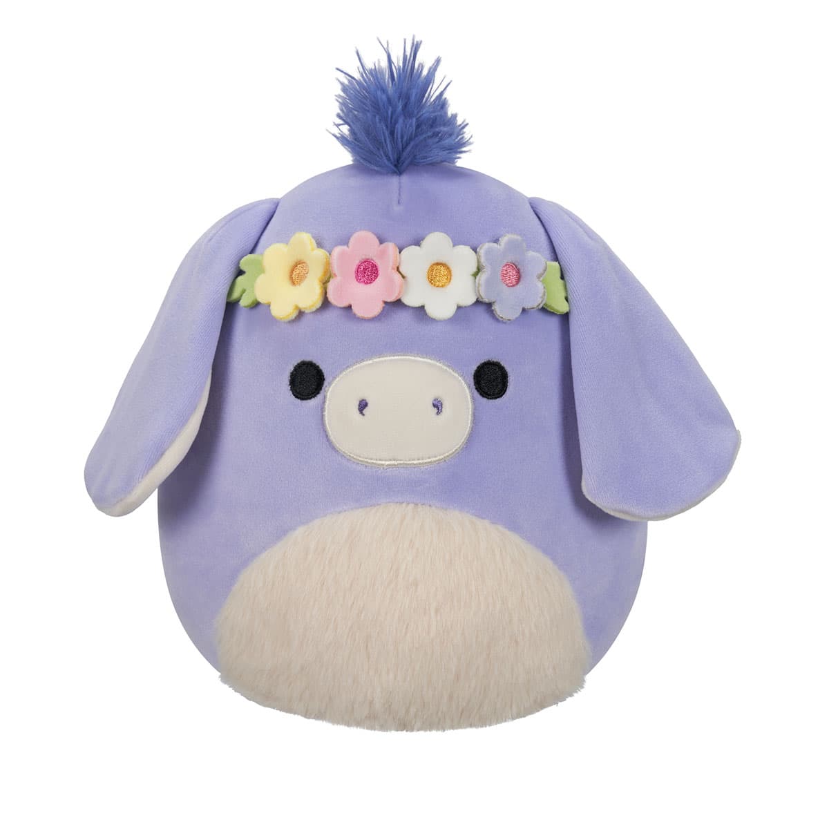 Игрушка мягкая Squishmallows Ослик Миланда 19см SQER00833