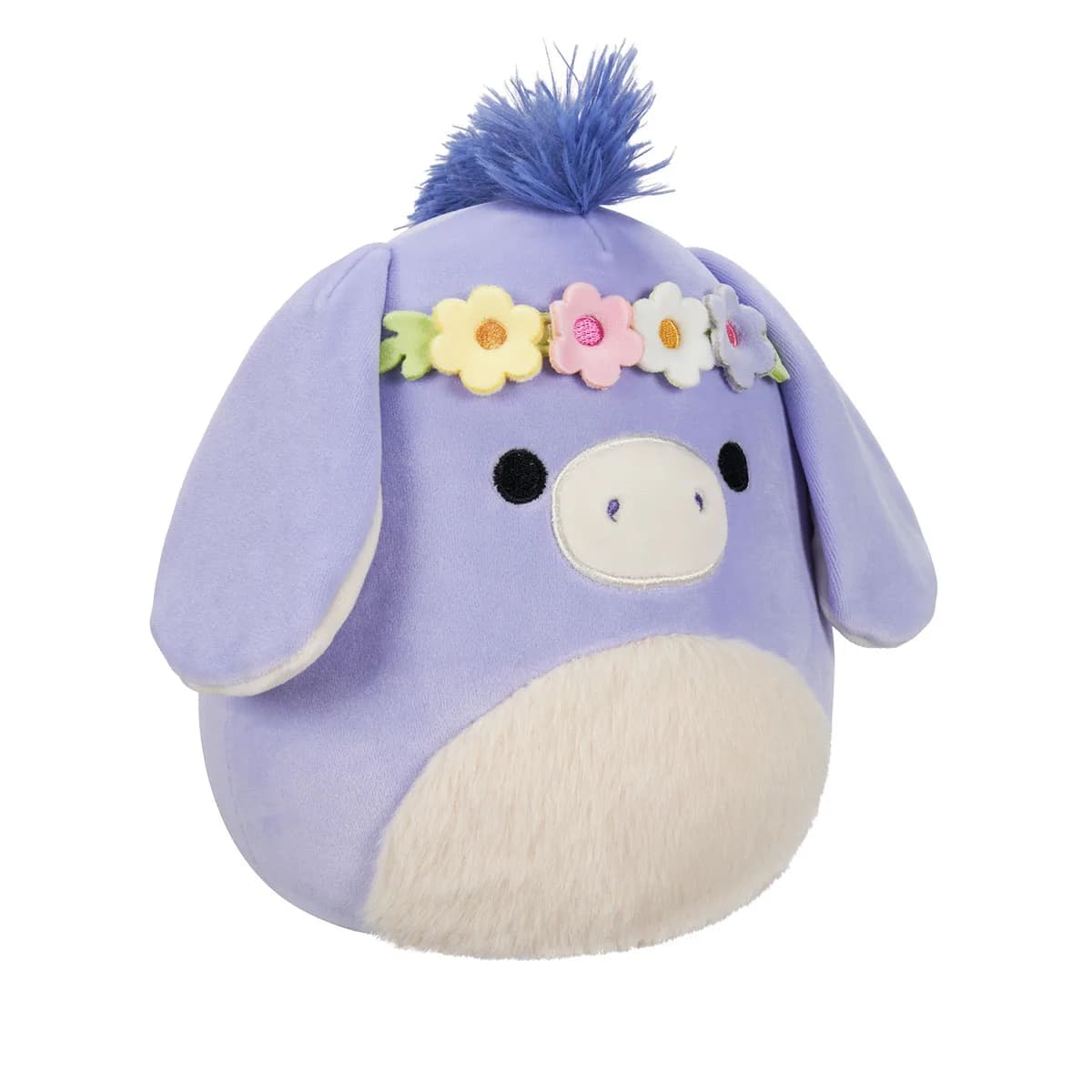 Игрушка мягкая Squishmallows Ослик Миланда 19см SQER00833 фото 3