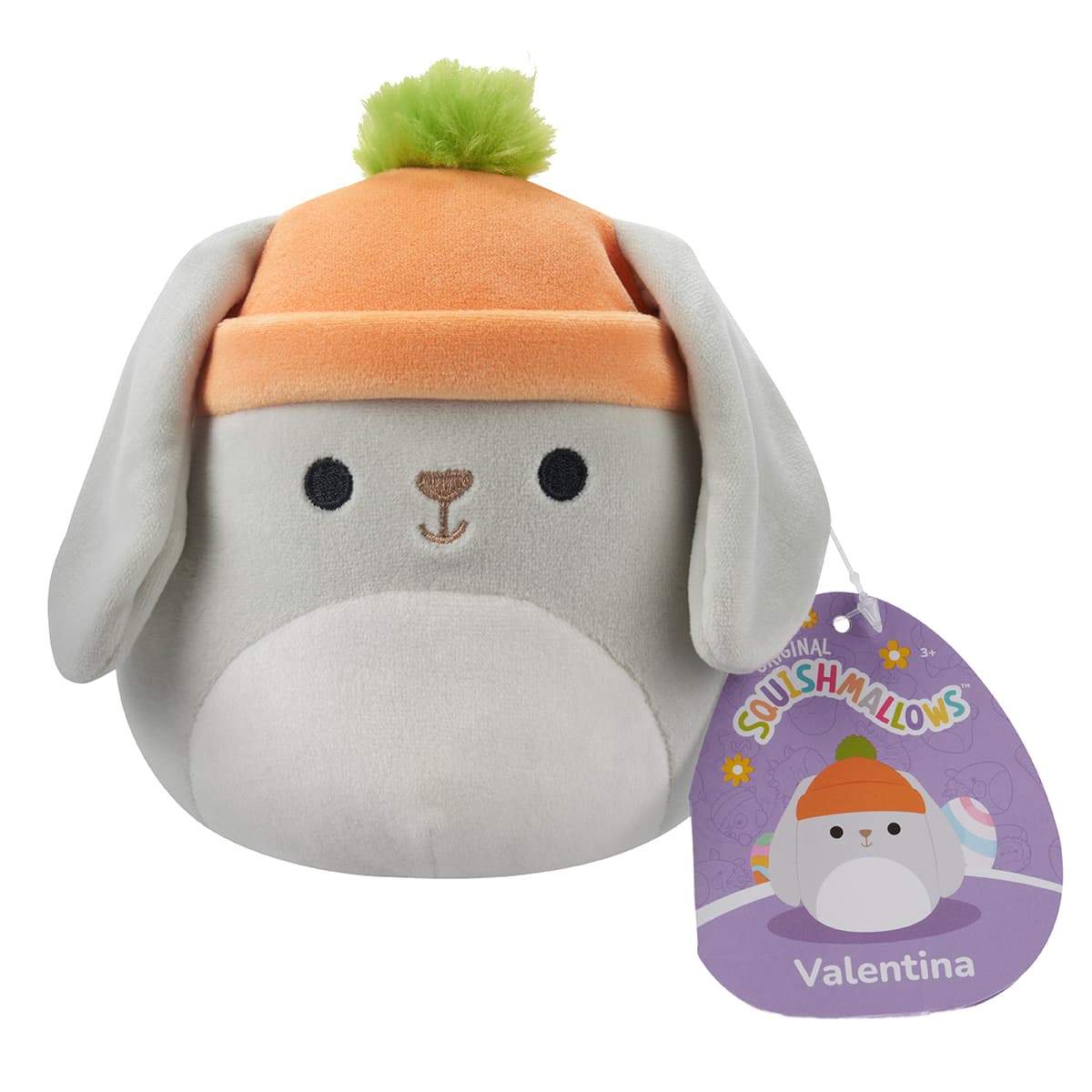 Игрушка мягкая Squishmallows Кролик Валентина 13см SQER00905 Игрушка мягкая Squishmallows Кролик Валентина 13см SQER00905