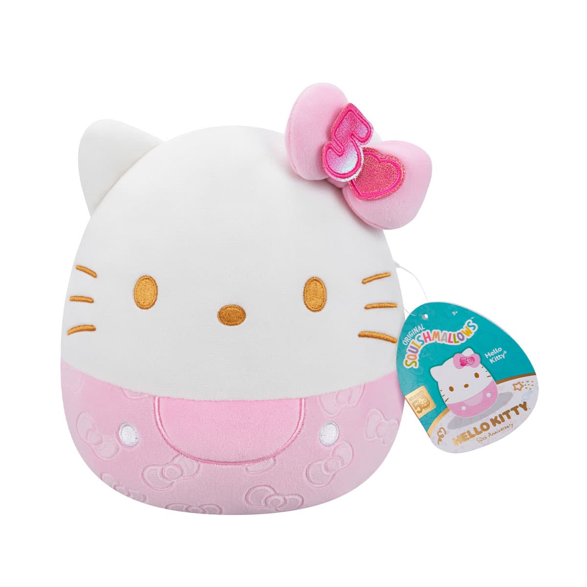 Игрушка мягкая Squishmallows Хэллоу Китти в розовом 20см SQSN00497 Игрушка мягкая Squishmallows Хэллоу Китти в розовом 20см SQSN00497