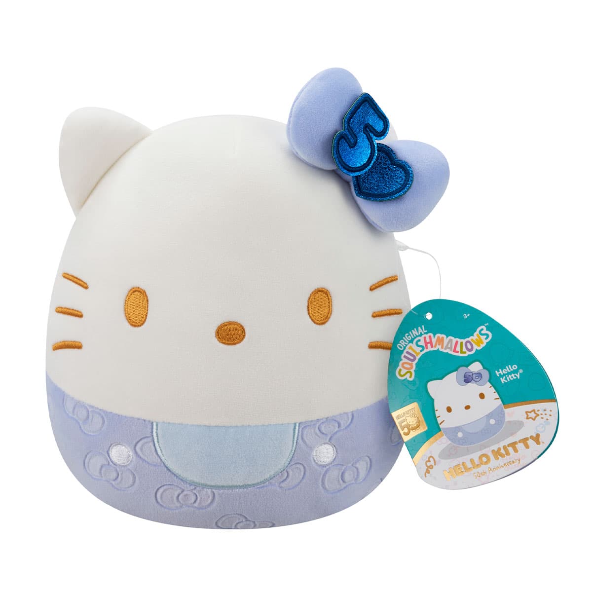 Іграшка м'яка Squishmallows Хеллоу Кітті в синьому 20см SQSN00500