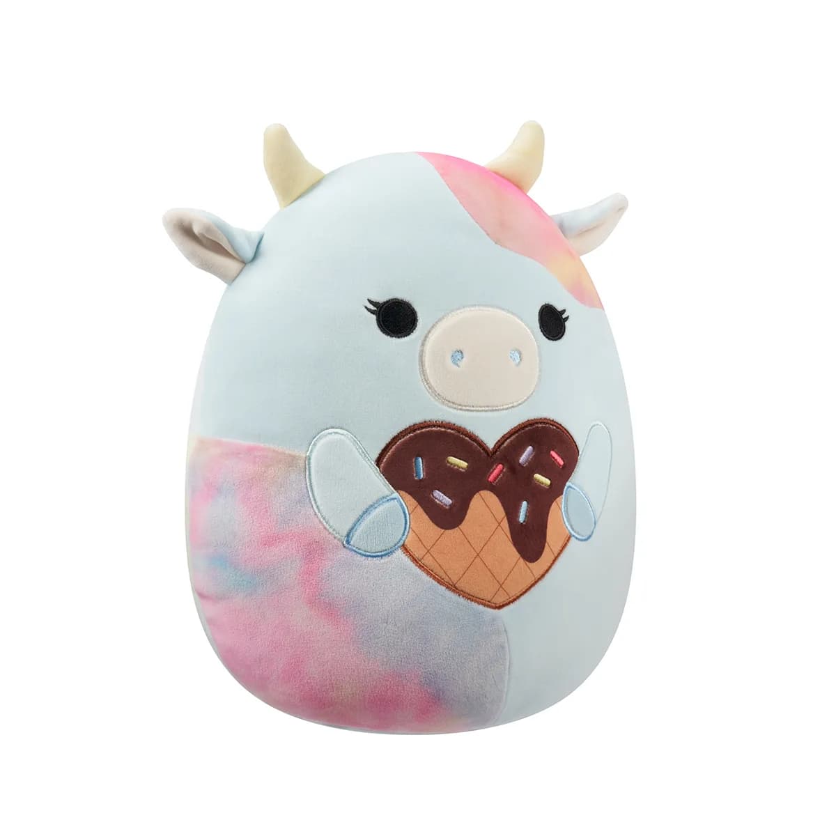 Игрушка мягкая Squishmallows Коровка Каедия 19см SQVA00861 фото 3 Игрушка мягкая Squishmallows Коровка Каедия 19см SQVA00861 фото 3