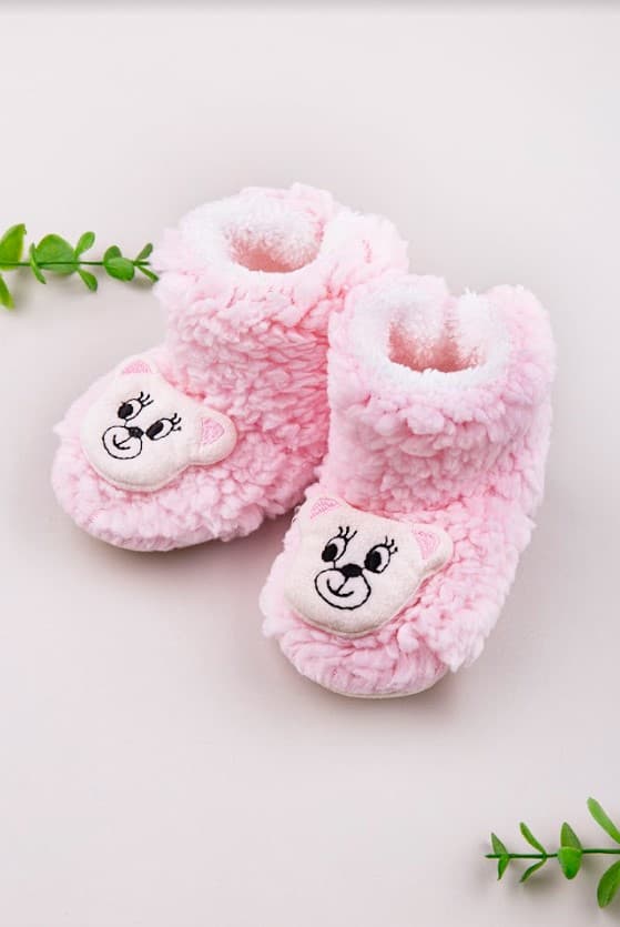 Пінетки 6-12 Panduf baby 1504 -рожевий Пінетки 6-12 Panduf baby 1504 -рожевий