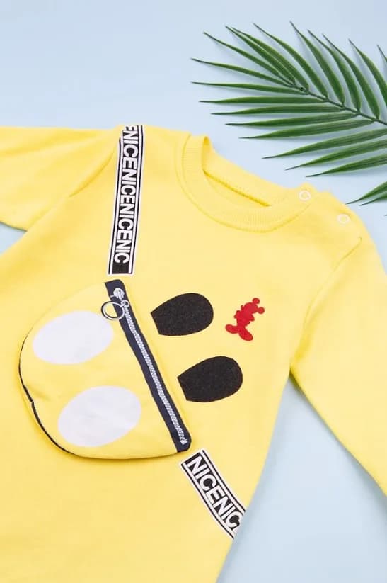 Комбинезон для прогулки Mickey 3-9 ТО 050 -желтый фото 3 Комбинезон для прогулки Mickey 3-9 ТО 050 -желтый фото 3