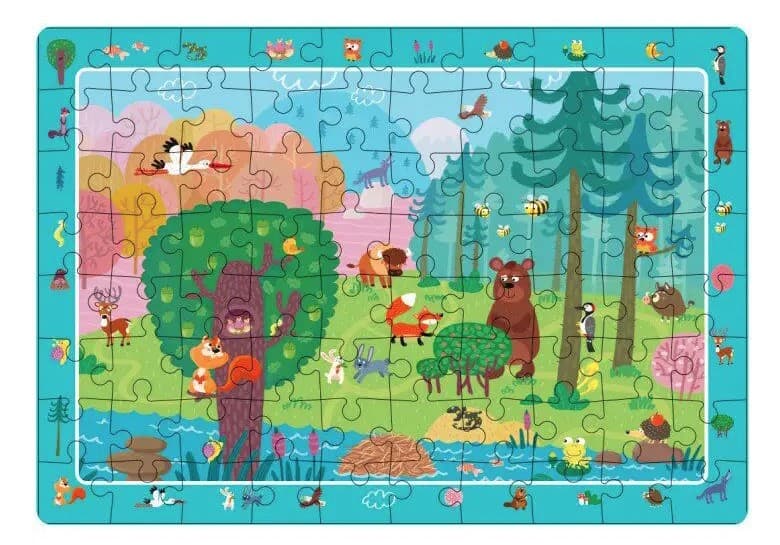 Пазл Dodo Лесные друзья 80эл 300140 Пазл Dodo Лесные друзья 80эл 300140