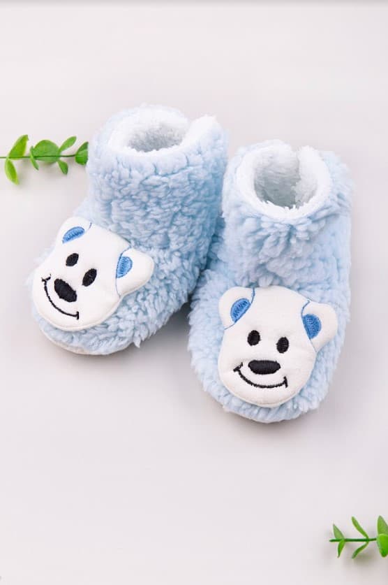 Пинетки 6-12 Panduf baby 1504 -голубой Пинетки 6-12 Panduf baby 1504 -голубой