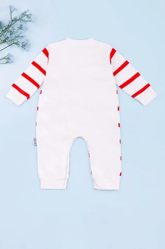 Комбинезон детский "I love daddy" Murat Baby 3-12 ТО AVK7496-1 - красный фото 3 Комбинезон детский "I love daddy" Murat Baby 3-12 ТО AVK7496-1 - красный фото 3