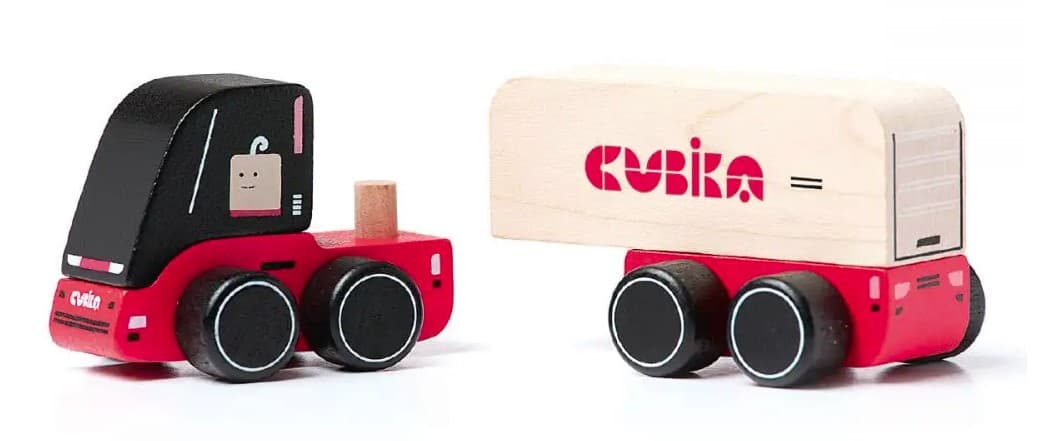 Машина деревянная Cubika 2 15535
