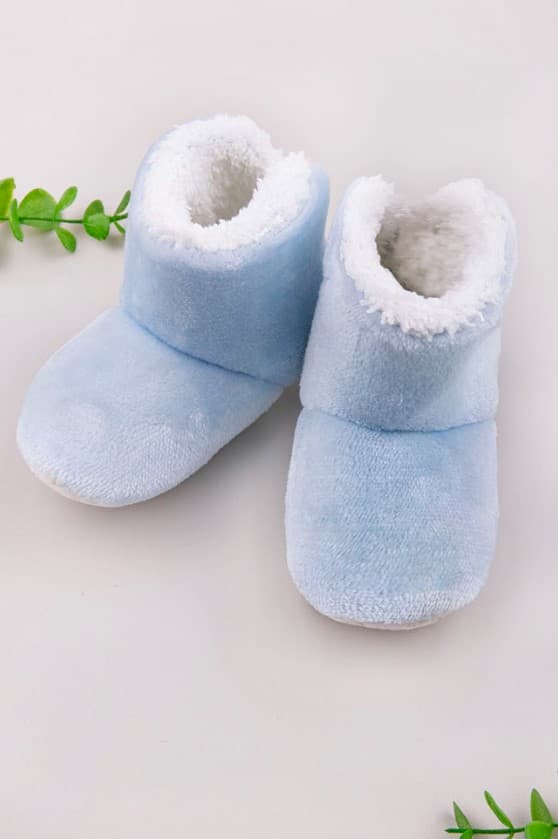 Пинетки 0-6 Panduf baby 1503 -голубой Пинетки 0-6 Panduf baby 1503 -голубой