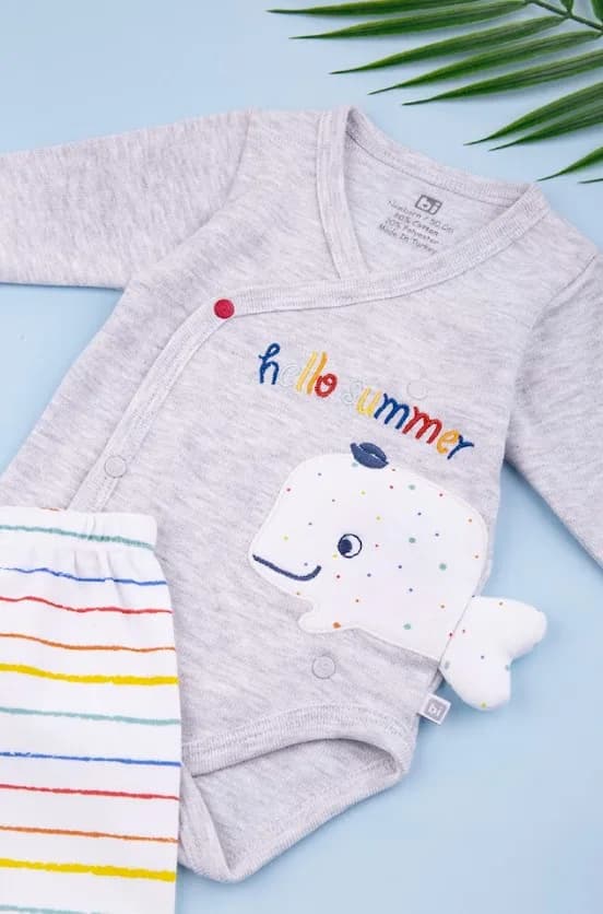 Комплект для новорожденных (боди+ползунки) 50-68 Bi baby 56767 фото 2 Комплект для новорожденных (боди+ползунки) 50-68 Bi baby 56767 фото 2