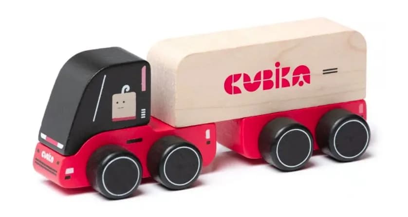 Машина деревянная Cubika 2 15535 фото 3