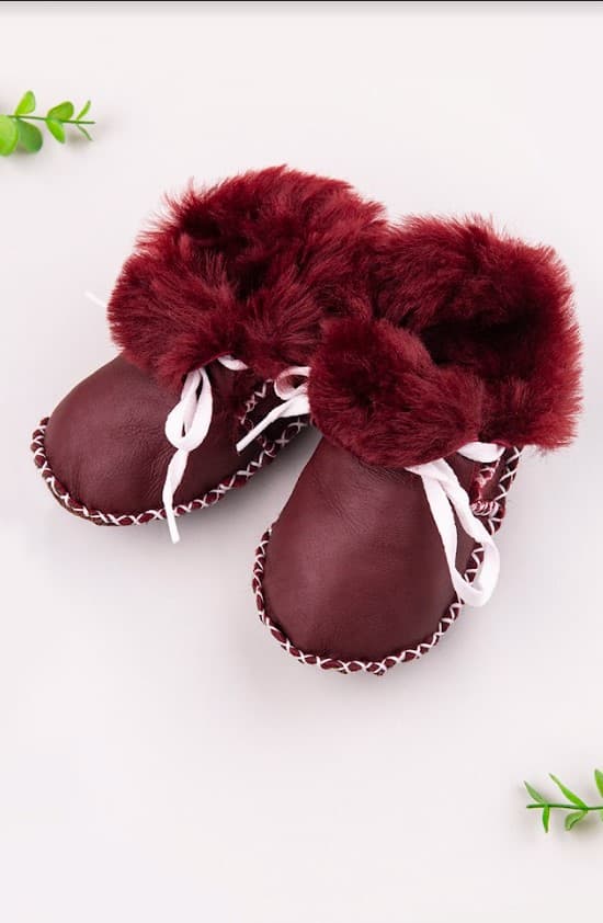 Пінетки 6-24 Panduf baby MC-530 -бордовий Пінетки 6-24 Panduf baby MC-530 -бордовий