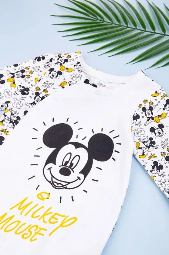 Комбинезон для новорожденного 56-74 Disney Mickey MC18317 фото 4 Комбинезон для новорожденного 56-74 Disney Mickey MC18317 фото 4
