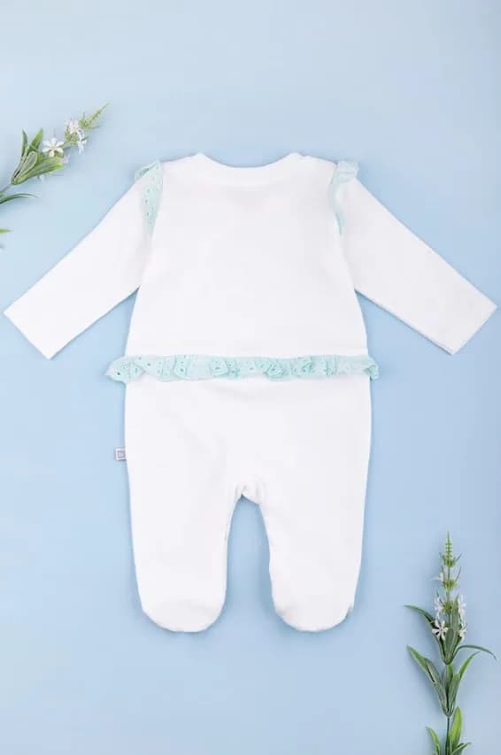 Комбінезон 50-74 Bi baby 60296-Молочний/м'ятний фото 2