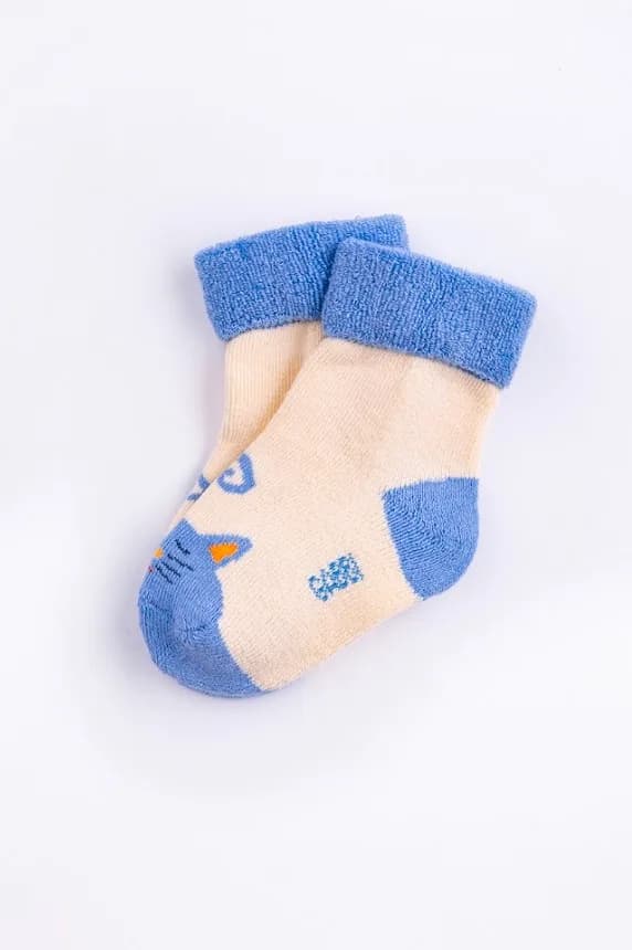 Шкарпетки махрові Gabbi NSD-66 (90066) -блакитний фото 2