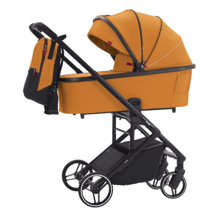 Коляска универсальная 2в1 CARRELLO Alfa CLR-6507 Sunrise Orange