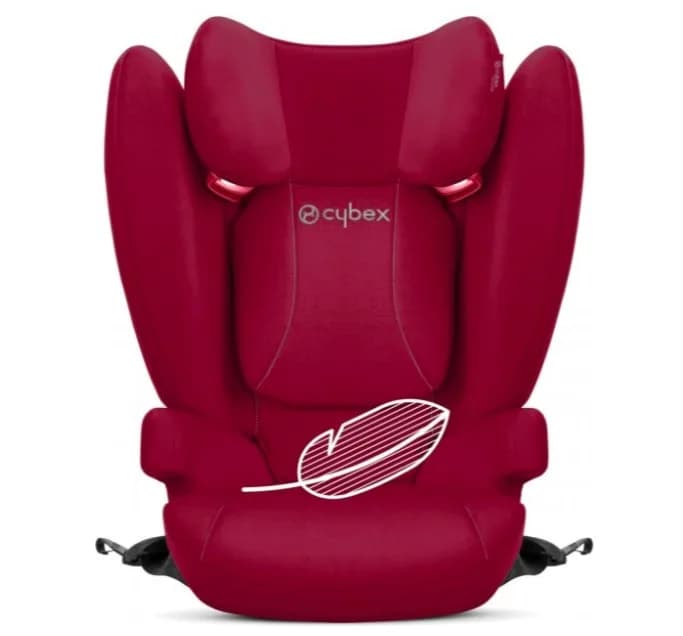 Автокрісло CYBEX Solution B-fix Dynamic Red mid red 520004023 фото 2 Автокрісло CYBEX Solution B-fix Dynamic Red mid red 520004023 фото 2