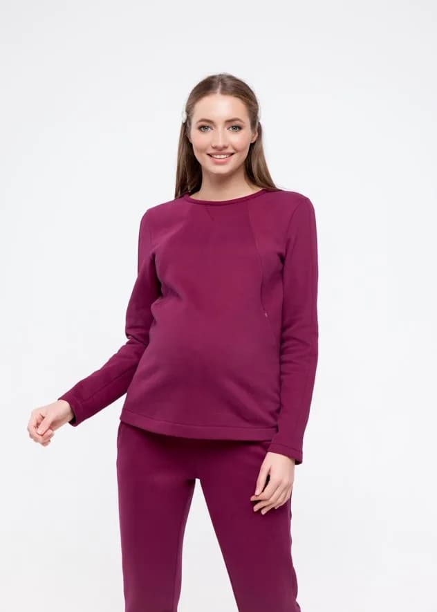 Костюм спортивный утепленный для беременных (толстовка+штаны) XS-XL Юла мама Halle ST-49.071 фото 2 Костюм спортивный утепленный для беременных (толстовка+штаны) XS-XL Юла мама Halle ST-49.071 фото 2