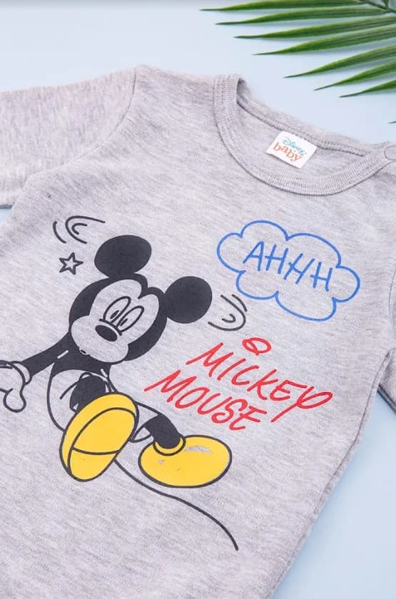 Набір боді для новонароджених 56-92 Disney Mickey 2шт MC18313 фото 3 Набір боді для новонароджених 56-92 Disney Mickey 2шт MC18313 фото 3