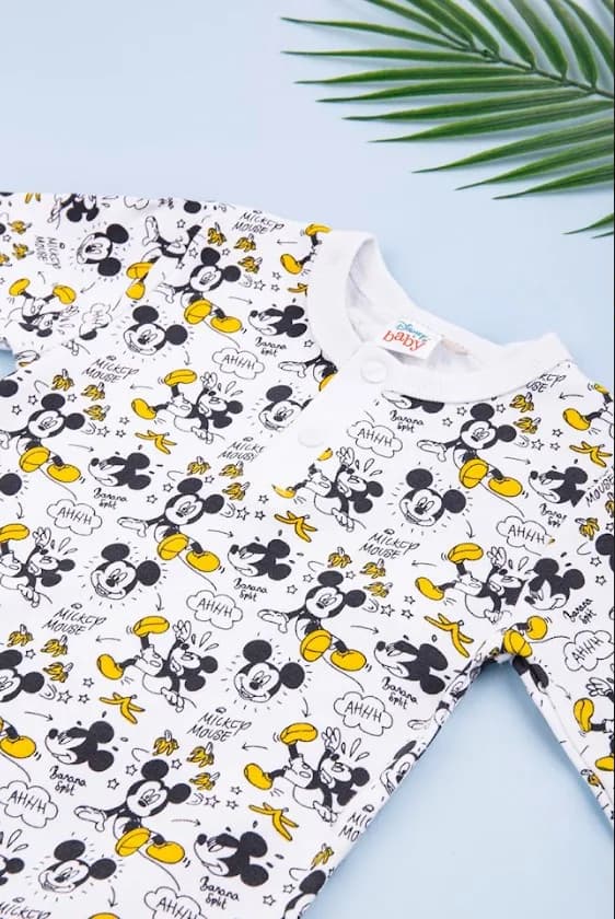 Набір боді для новонароджених 56-92 Disney Mickey 2шт MC18313 фото 7 Набір боді для новонароджених 56-92 Disney Mickey 2шт MC18313 фото 7