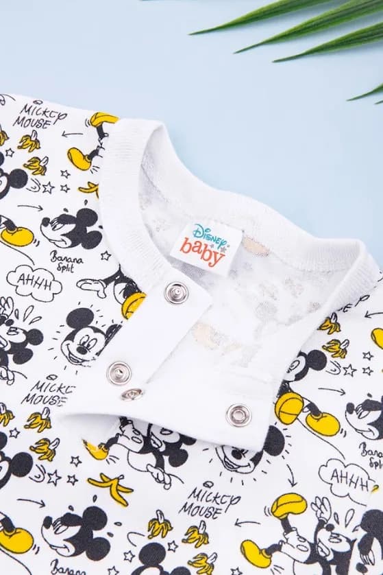 Набір боді для новонароджених 56-92 Disney Mickey 2шт MC18313 фото 6 Набір боді для новонароджених 56-92 Disney Mickey 2шт MC18313 фото 6