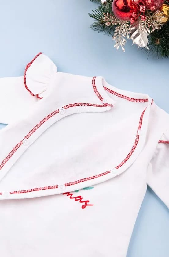 Комбинезон с шапкой для новорожденных 56-62 Happy TOT 975ф -молочный фото 5