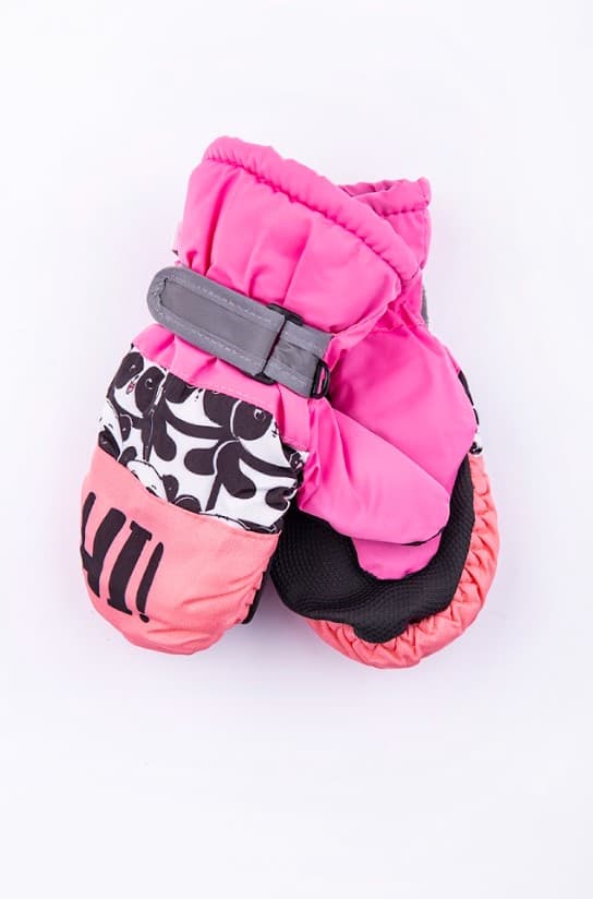 Рукавицы 4-6 YO! REN-0207G -розовый Рукавицы 4-6 YO! REN-0207G -розовый