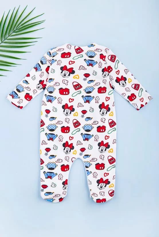 Комбинезон для новорожденных 56-74 Disney Minnie MN18367 фото 4 Комбинезон для новорожденных 56-74 Disney Minnie MN18367 фото 4