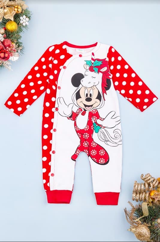 Комбінезон дитячий 68-92 Disney Mickey Новорічний MN16070 Комбінезон дитячий 68-92 Disney Mickey Новорічний MN16070