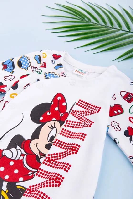 Комбинезон для новорожденных 56-74 Disney Minnie MN18367 фото 5 Комбинезон для новорожденных 56-74 Disney Minnie MN18367 фото 5