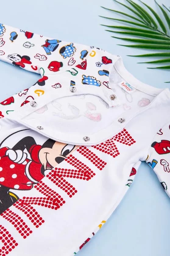 Комбинезон для новорожденных 56-74 Disney Minnie MN18367 фото 3 Комбинезон для новорожденных 56-74 Disney Minnie MN18367 фото 3