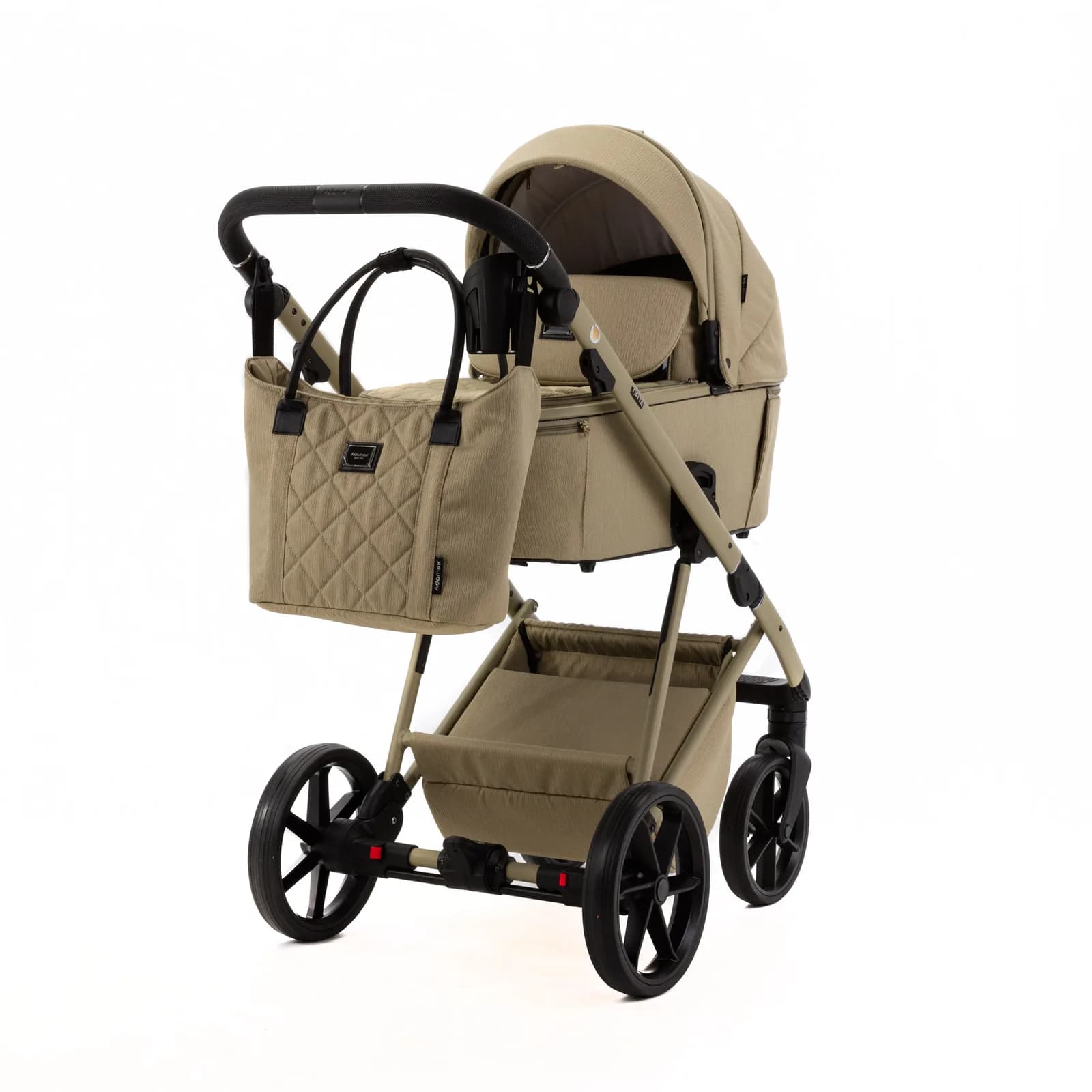Коляска универсальная 2в1 Adamex Delta DN-13 olive DN13113 фото 4