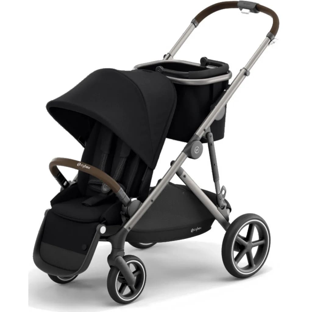 Коляска прогулянкова CYBEX Gazelle S TPE Deep Black 520002177 фото 4 Коляска прогулянкова CYBEX Gazelle S TPE Deep Black 520002177 фото 4