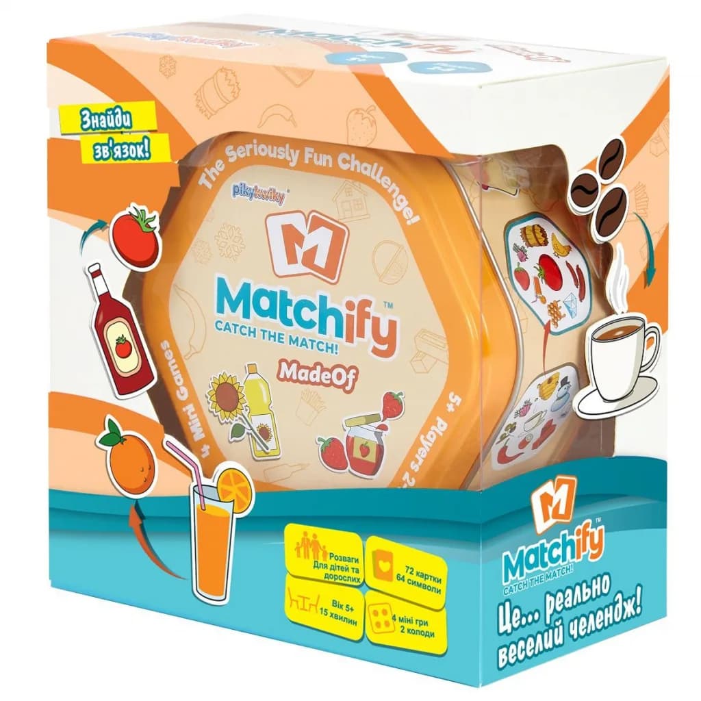 Гра настільна Super Puper Matchify MadeOf MATCH9000D фото 2