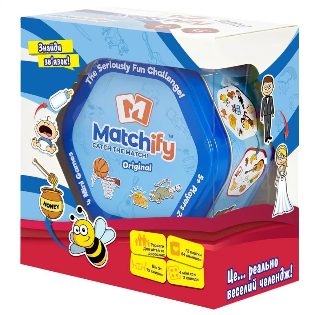 Гра настільна Super Puper Matchify Original MATCH9000A фото 3 Гра настільна Super Puper Matchify Original MATCH9000A фото 3