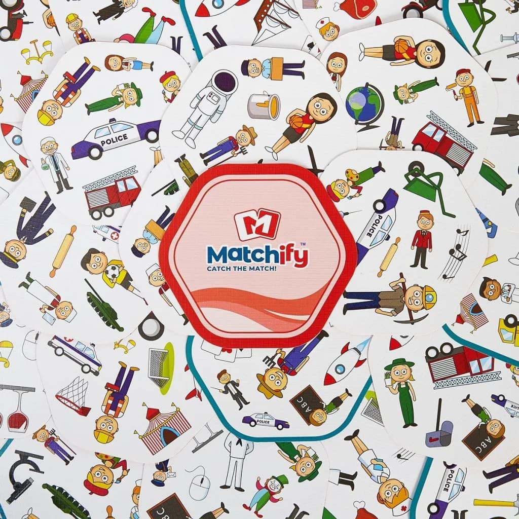 Игра настольная Super Puper Matchify Professions MATCH9000E фото 2 Игра настольная Super Puper Matchify Professions MATCH9000E фото 2