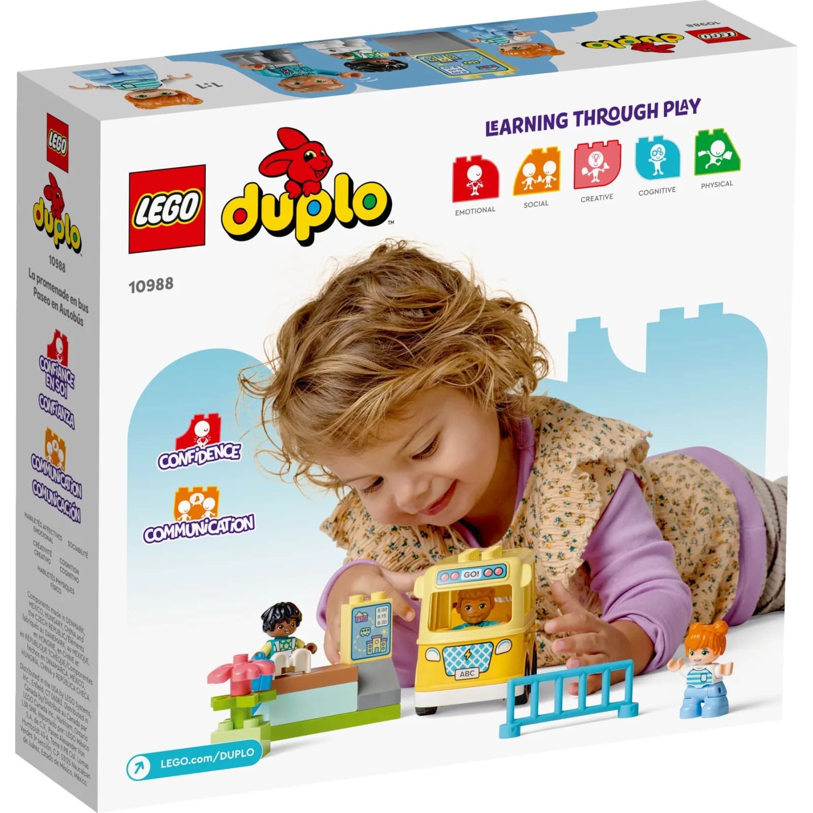 Конструктор Lego Duplo Поездка на автобусе 16дет 10988 фото 7 Конструктор Lego Duplo Поездка на автобусе 16дет 10988 фото 7
