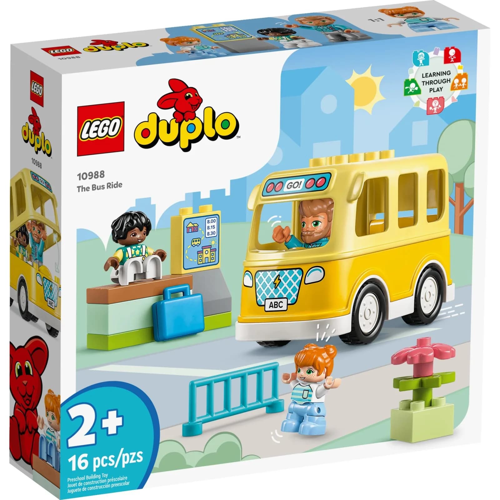 Конструктор Lego Duplo Поездка на автобусе 16дет 10988 фото 6 Конструктор Lego Duplo Поездка на автобусе 16дет 10988 фото 6