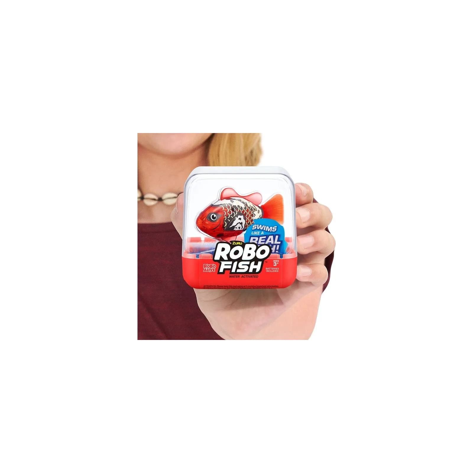 Игрушка интерактивная Zuru Robo Alive Рыбка-робот 7191-1 фото 2