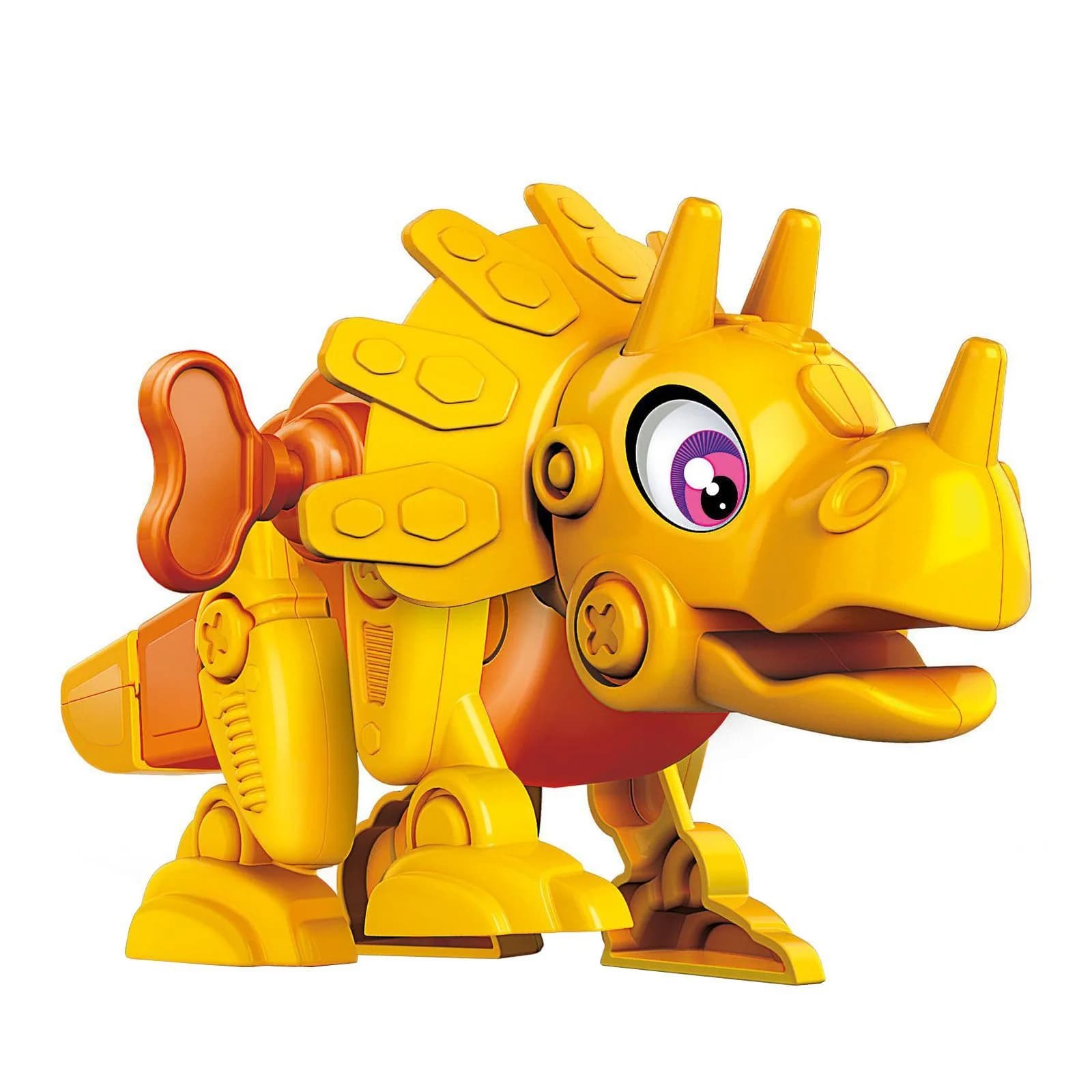 Конструктор Clementoni Динозавр Dino Bot Triceratops 75074 фото 2 Конструктор Clementoni Динозавр Dino Bot Triceratops 75074 фото 2