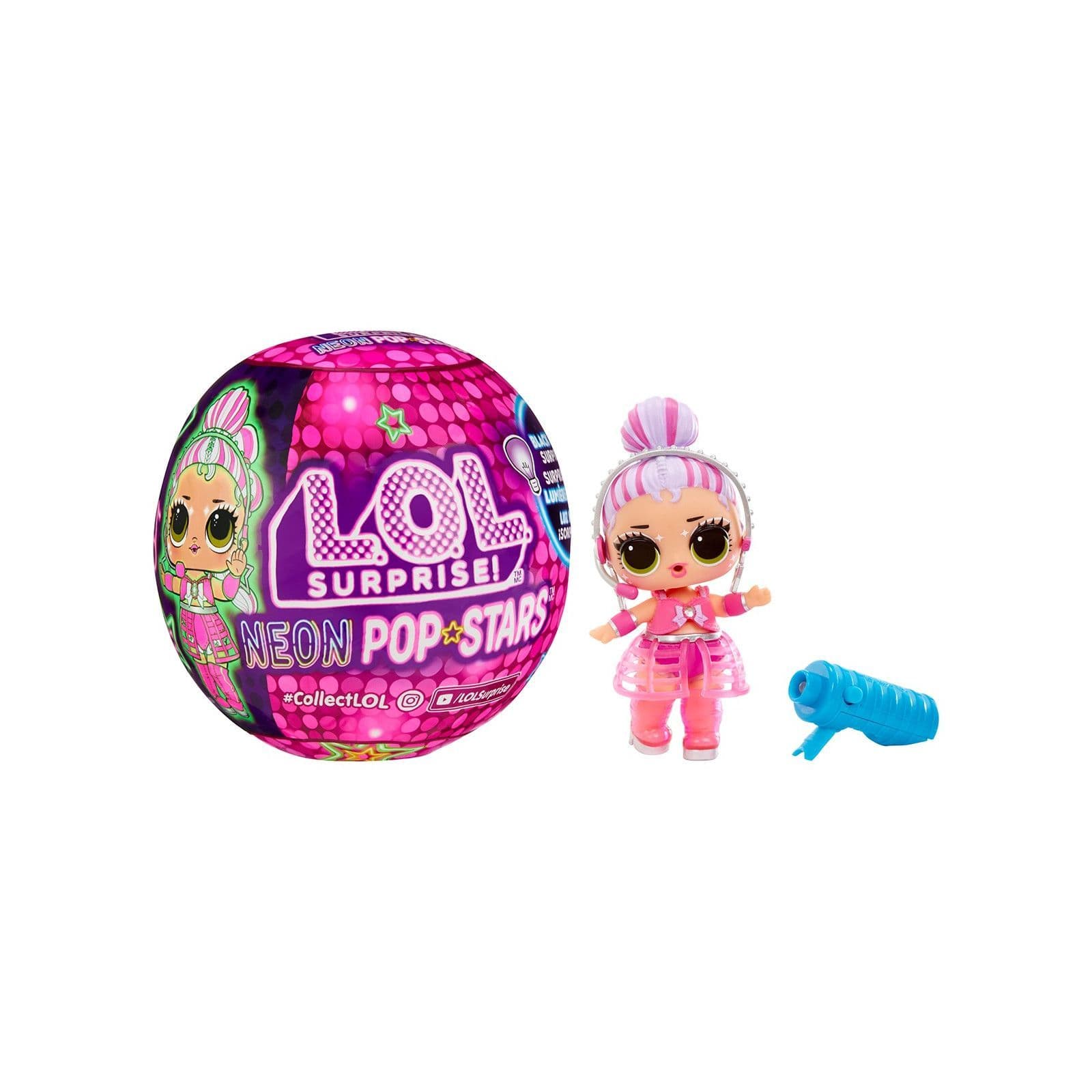 Кукла LOL Surprise Neon Pop Звездочки 120674 Кукла LOL Surprise Neon Pop Звездочки 120674