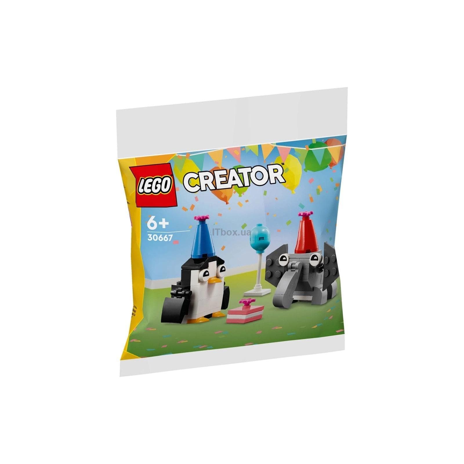 Конструктор Lego Creator Вечеринка животных 72дет 30667