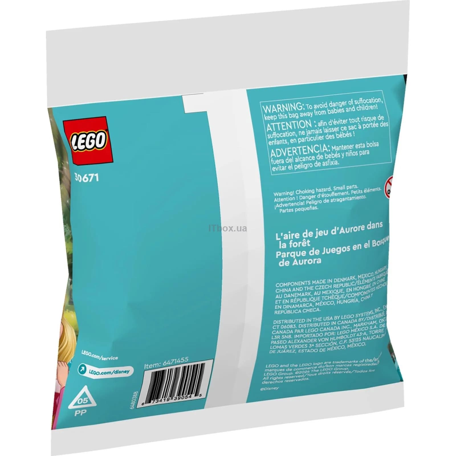 Конструктор Lego Disney Princess Лісовий ігровий майданчик Аврори 60дет 30671 фото 4 Конструктор Lego Disney Princess Лісовий ігровий майданчик Аврори 60дет 30671 фото 4
