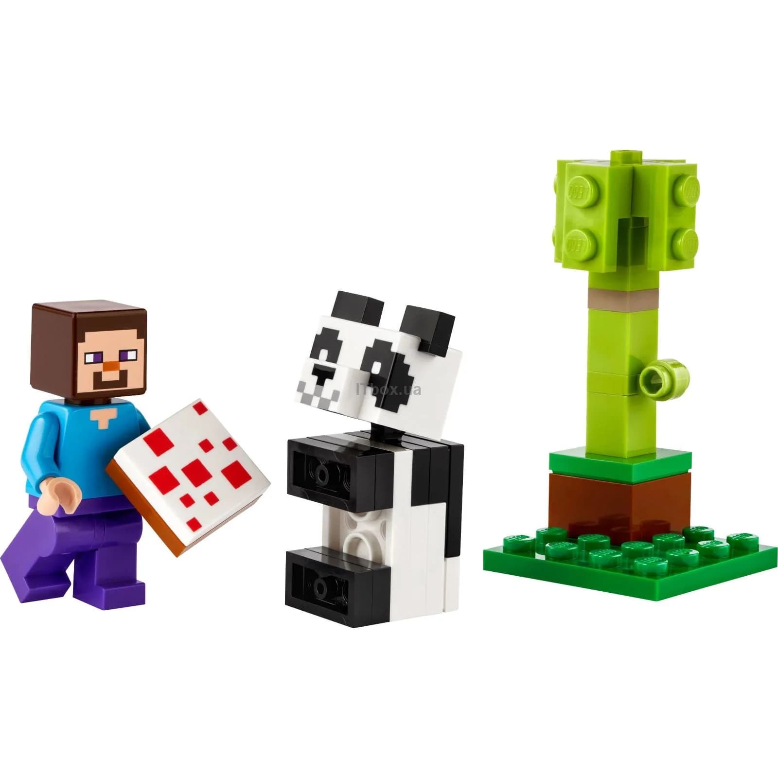 Конструктор Lego Minecraft Стів і малюк-панда 35дет 30672 фото 2 Конструктор Lego Minecraft Стів і малюк-панда 35дет 30672 фото 2