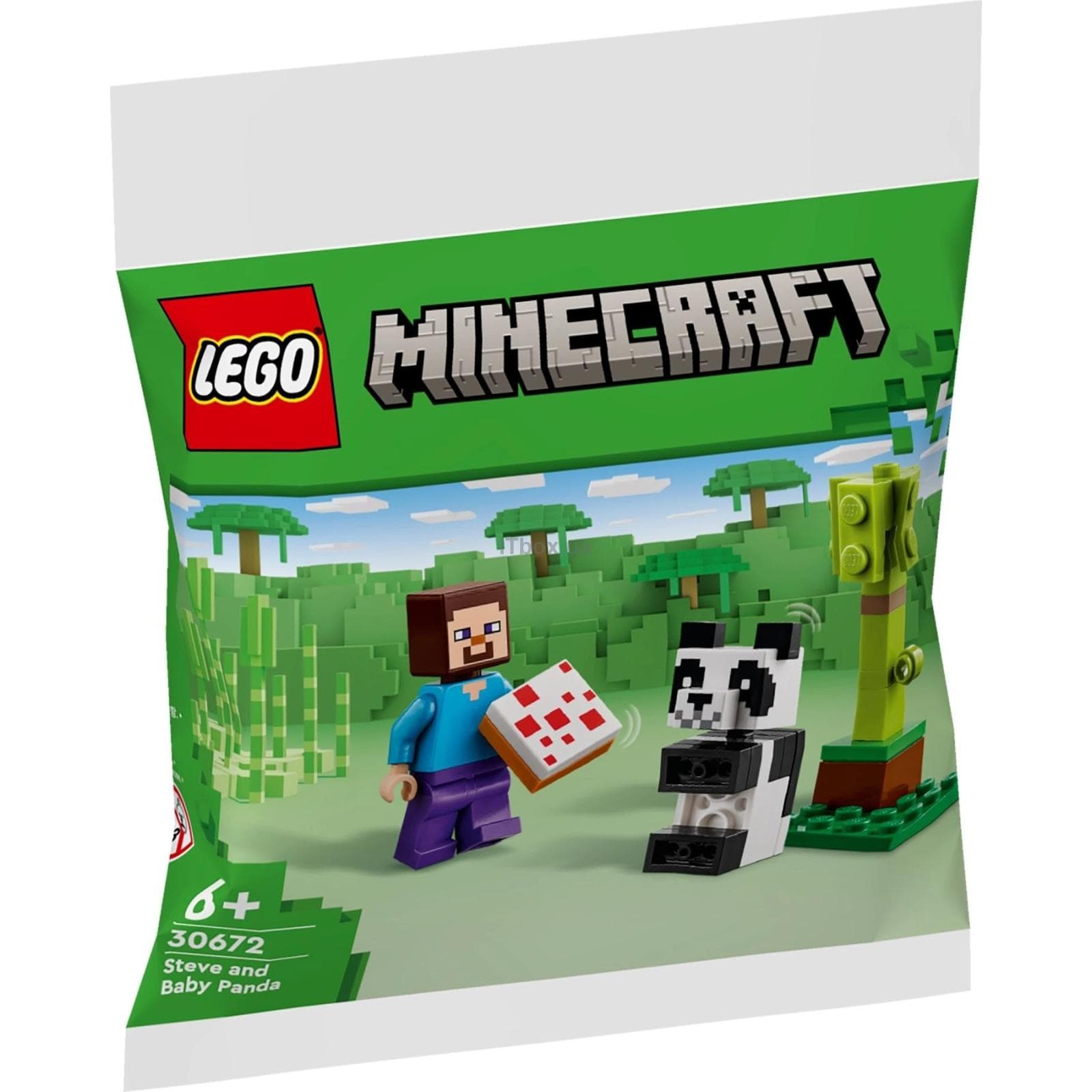 Конструктор Lego Minecraft Стів і малюк-панда 35дет 30672 Конструктор Lego Minecraft Стів і малюк-панда 35дет 30672