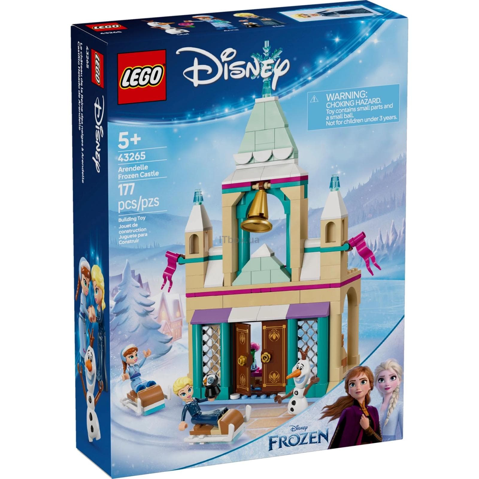 Конструктор Lego Disney Замерзлий замок в королівстві Ерендел 177дет 43265
