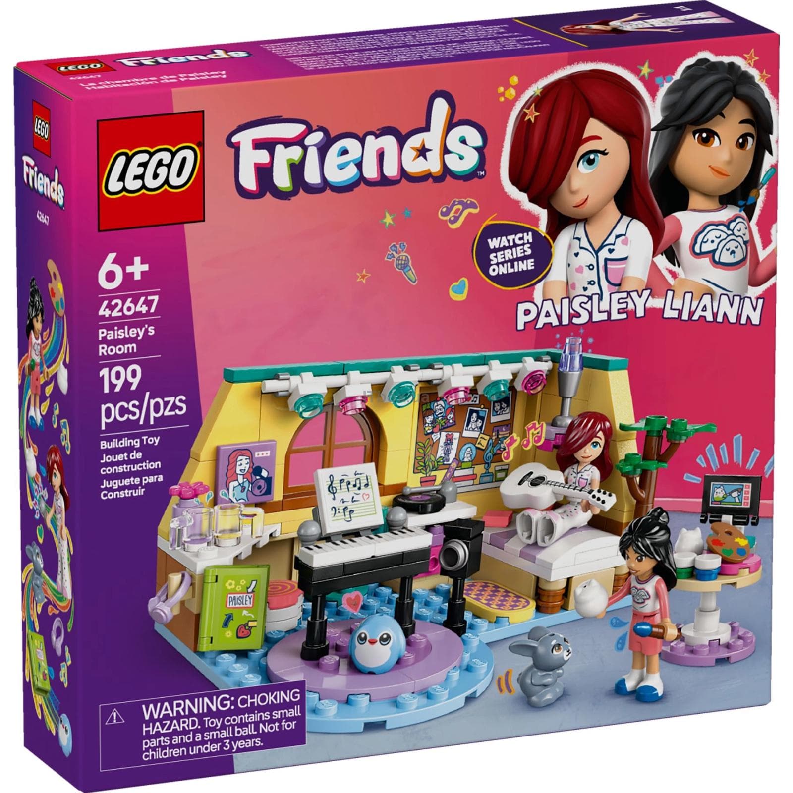 Конструктор Lego Friends Комната Пейсли 199дет 42647 Конструктор Lego Friends Комната Пейсли 199дет 42647